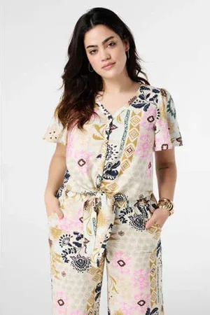 MS Mode Top mintgroen