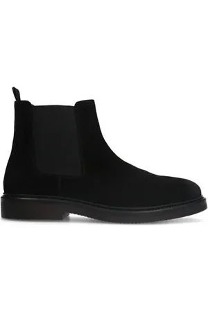 Manfield Suède chelsea boots