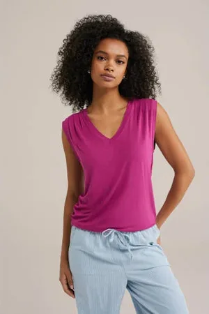 WE Fashion Mouwloze top