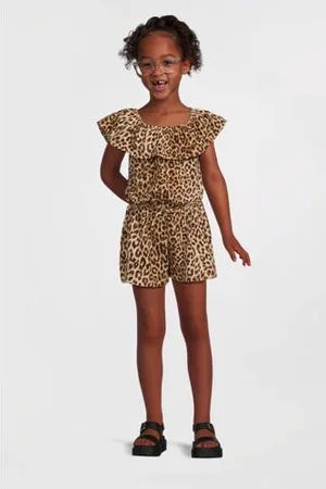NAME IT KIDS playsuit bruin/zwart