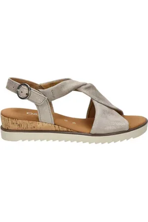 Gabor Suède sandalen met coating