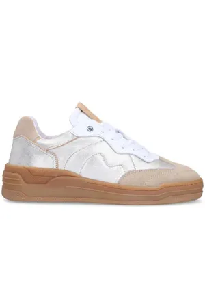 Manfield Leren sneakers