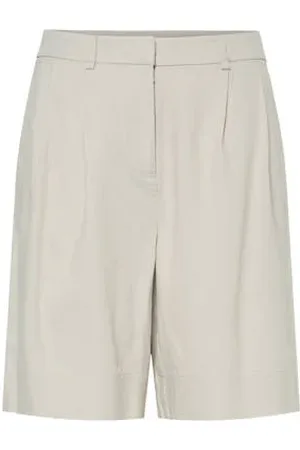 Pieces® High waist bermuda short