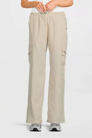 Like Flo Young straight cargo broek crème