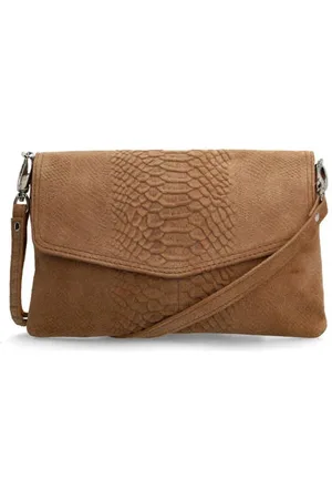 Manfield Suede crossbody tas