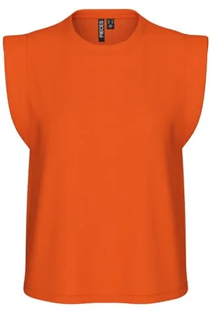 Pieces® Top oranje