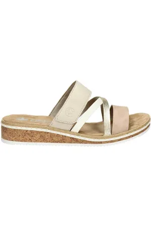 Rieker Slippers beige