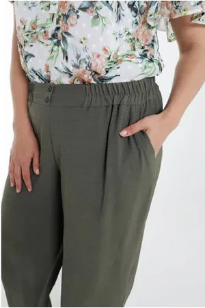 Paprika Wide leg regular waist culotte