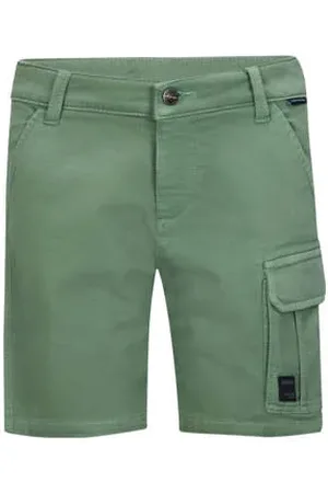 Retour Straight cargo short groen