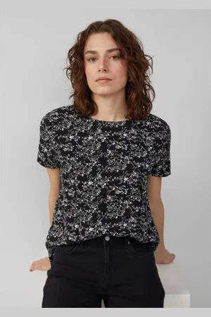 QS by s.Oliver Top zwart