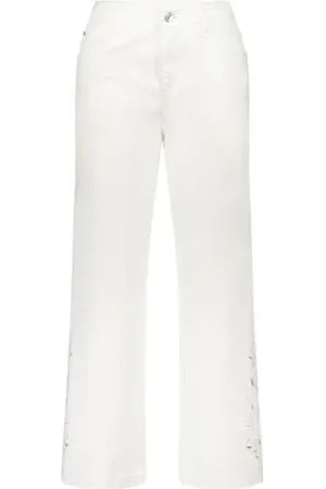 Atelier Gardeur Wide leg jeans broderie