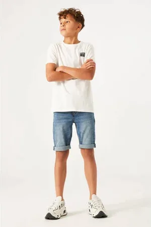 Garcia Slim fit denim short Tavio short medium blue denim