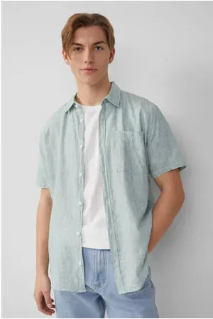 QS by s.Oliver Linnen casual overhemd