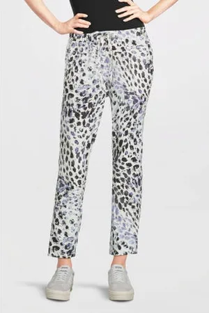 Dreamstar Slim high waist casual broek ecru