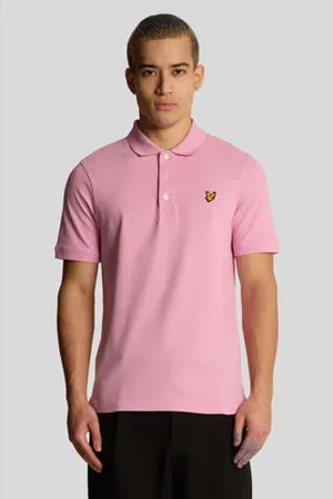 Lyle & Scott Regular polo roze