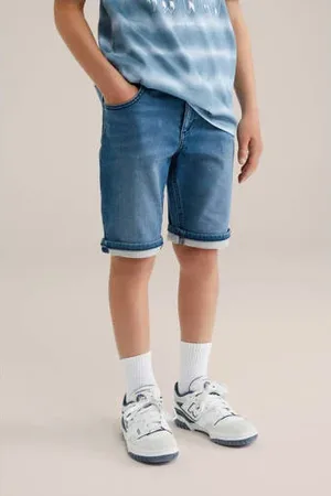WE Fashion Blue Ridge slim denim short