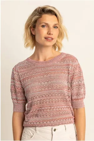 Expresso Top met lurex