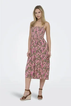JDY Maxi jurk roze