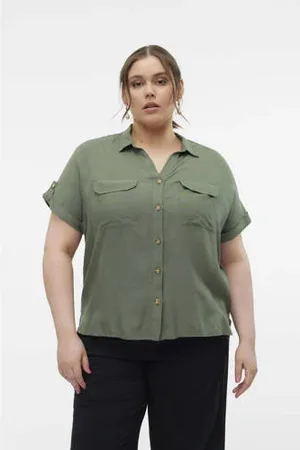 VERO MODA Blouse kaki
