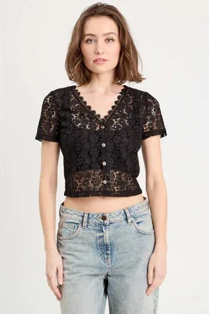 Cache Cache Top crochet