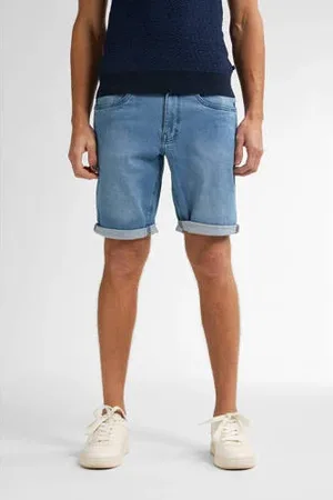 Petrol Industries Denim regular short blauw