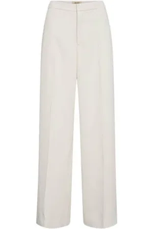 Mos Mosh Straight high waist pantalon wit