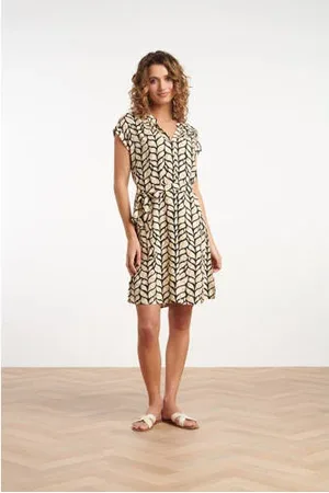 Smashed Lemon Zomerjurk zwart