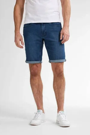 Petrol Industries Denim regular short blauw