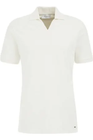 WE Fashion Slim polo zwart