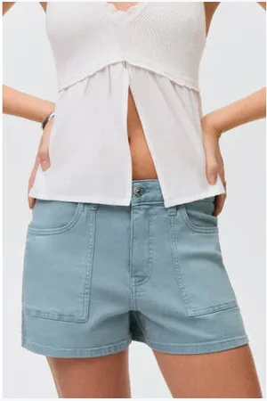 MANGO Denim short
