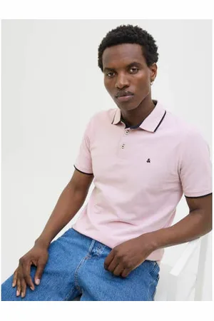 JACK & JONES ESSENTIALS slim fit polo JJEPAULOS