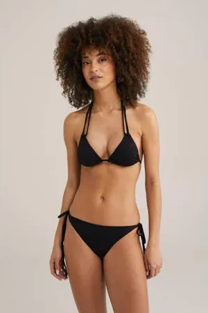 WE Fashion Voorgevormde triangel bikinitop