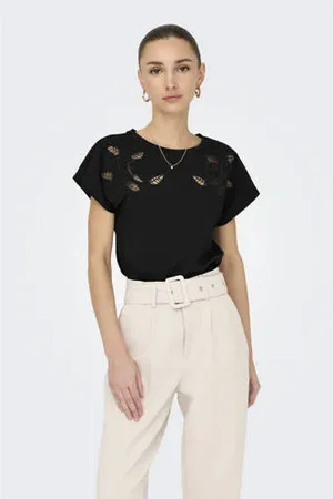 JDY Top broderie