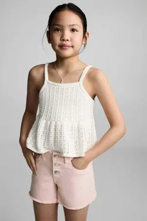 MANGO Denim short