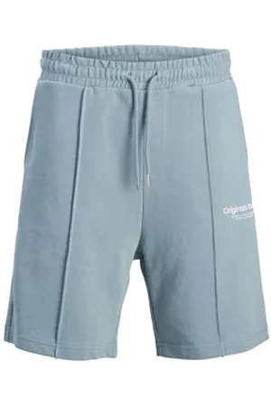 JACK & JONES PANTS STUDIO loose sweatshort lichtblauw