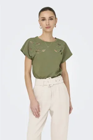 JDY Top broderie