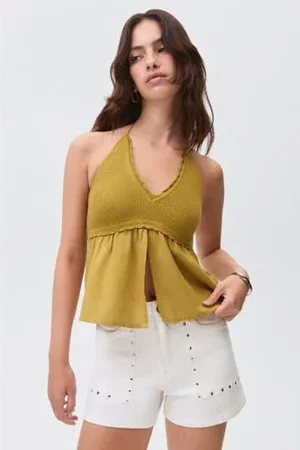 MANGO Denim short