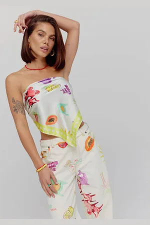 Harper & Yve X Tessa sjaal Tropicana met all