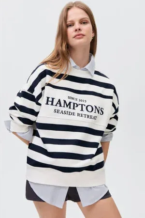 MANGO Sweater ecru