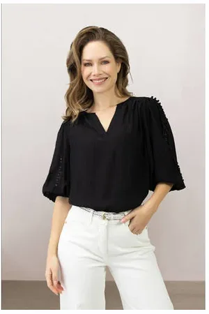 Label Dot Blousetop