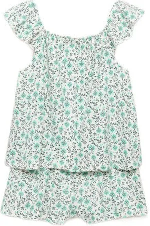 MANGO Shortama lichtgroen