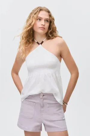 MANGO Denim short