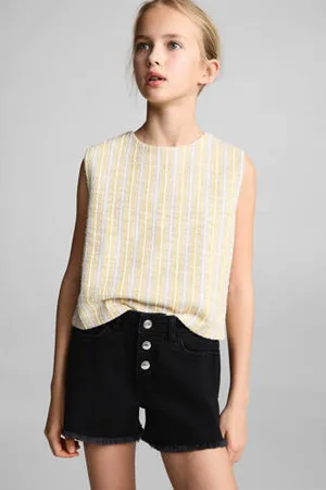 MANGO Denim short