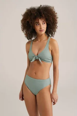 WE Fashion Voorgevormde triangel bikinitop