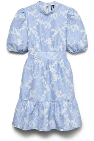 VERO MODA Mini jurk blauw