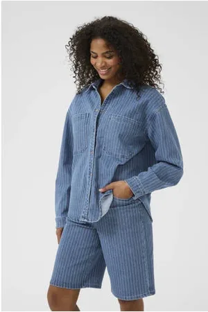 Kaffe X Ellen Hoog denim blouse