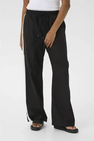 Kaffe X Ellen Hoog wide leg high waist broek