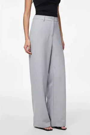 Pieces® Wide leg high waist broek