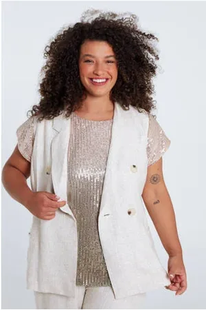Paprika Gilet beige