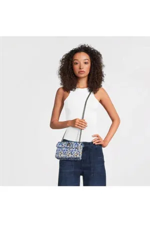 Kurt Geiger Crossbody tas Mini Kensington met pailletten